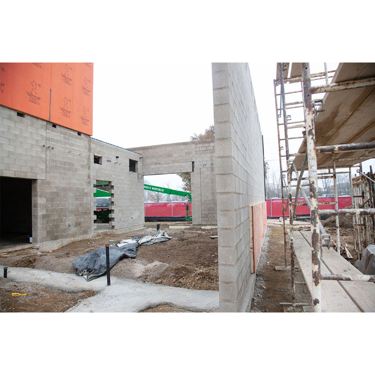 Kokomo events center construction