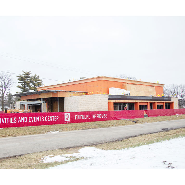 Kokomo events center construction