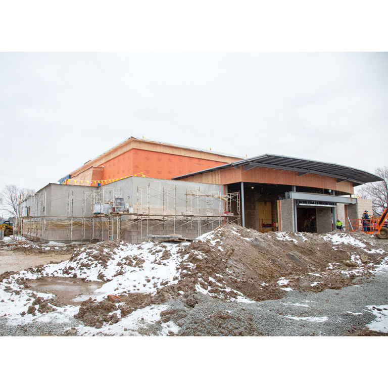 Kokomo events center construction
